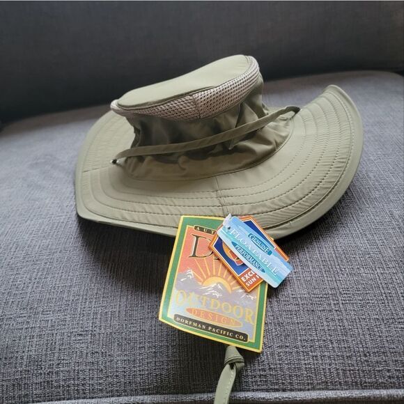 Dorfman Pacific Co. DPC Canyon Outdoors Wide Brim Field Mesh  Hat - Picture 7 of 14